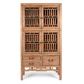 Lattice Kitchen Cabinet From Shanghai - 19th Century