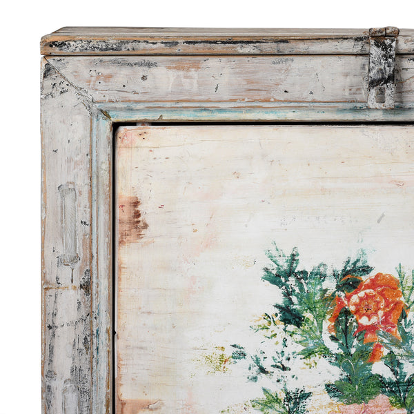 2 Door Painted Shanxi Sideboard - Ca 1920