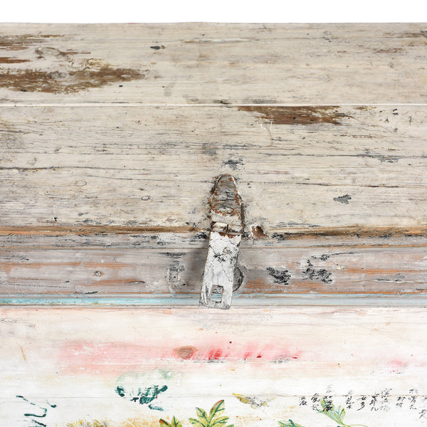 2 Door Painted Shanxi Sideboard - Ca 1920