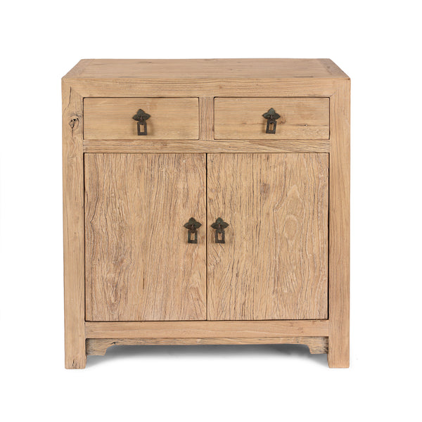 2 Door Cabinet Made From Old Sunbleached Elm