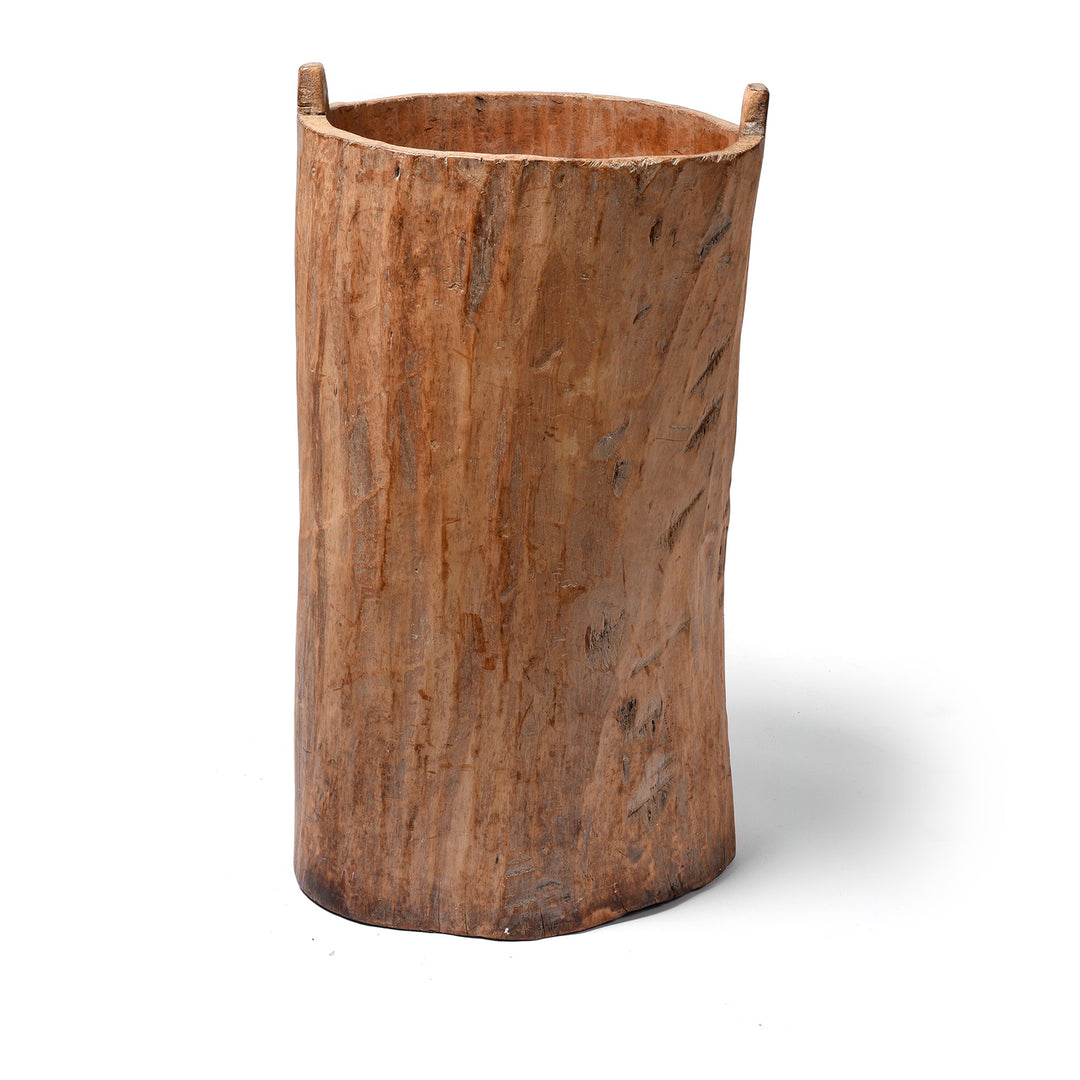 Old Poplar Trunk Grain Storage Bin - Xinjiang - Ca 1920s | Indigo Antiques