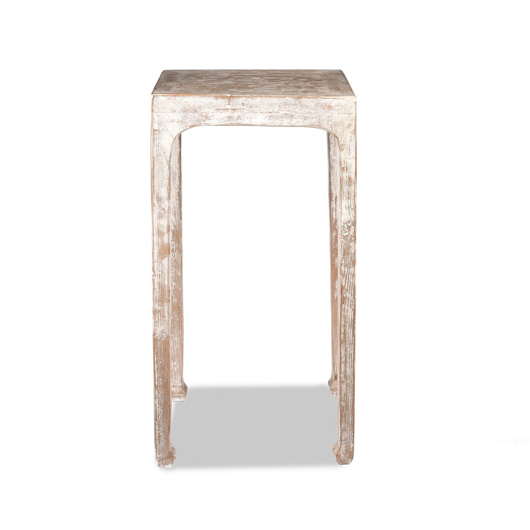 Chinese Style White Painted Lamp Table | Indigo Antiques