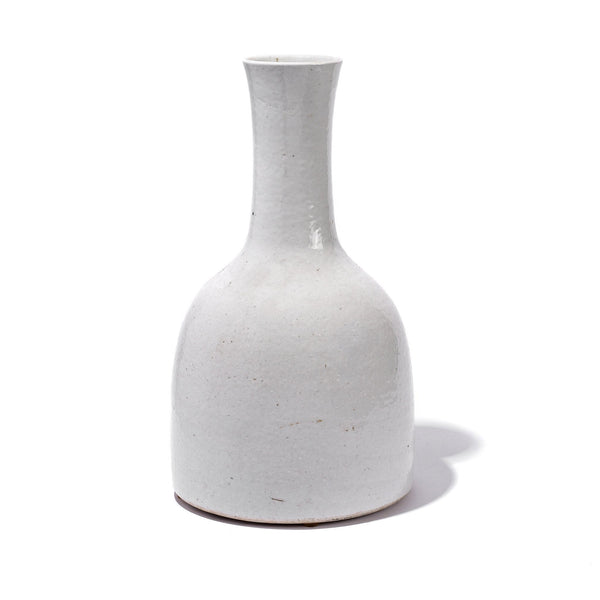 White Glazed Porcelain Yaolingzun Vase