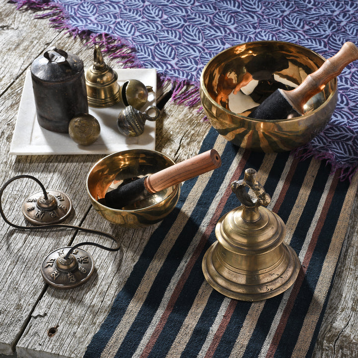 White Marble & Singing Bowls | Indigo Antiques
