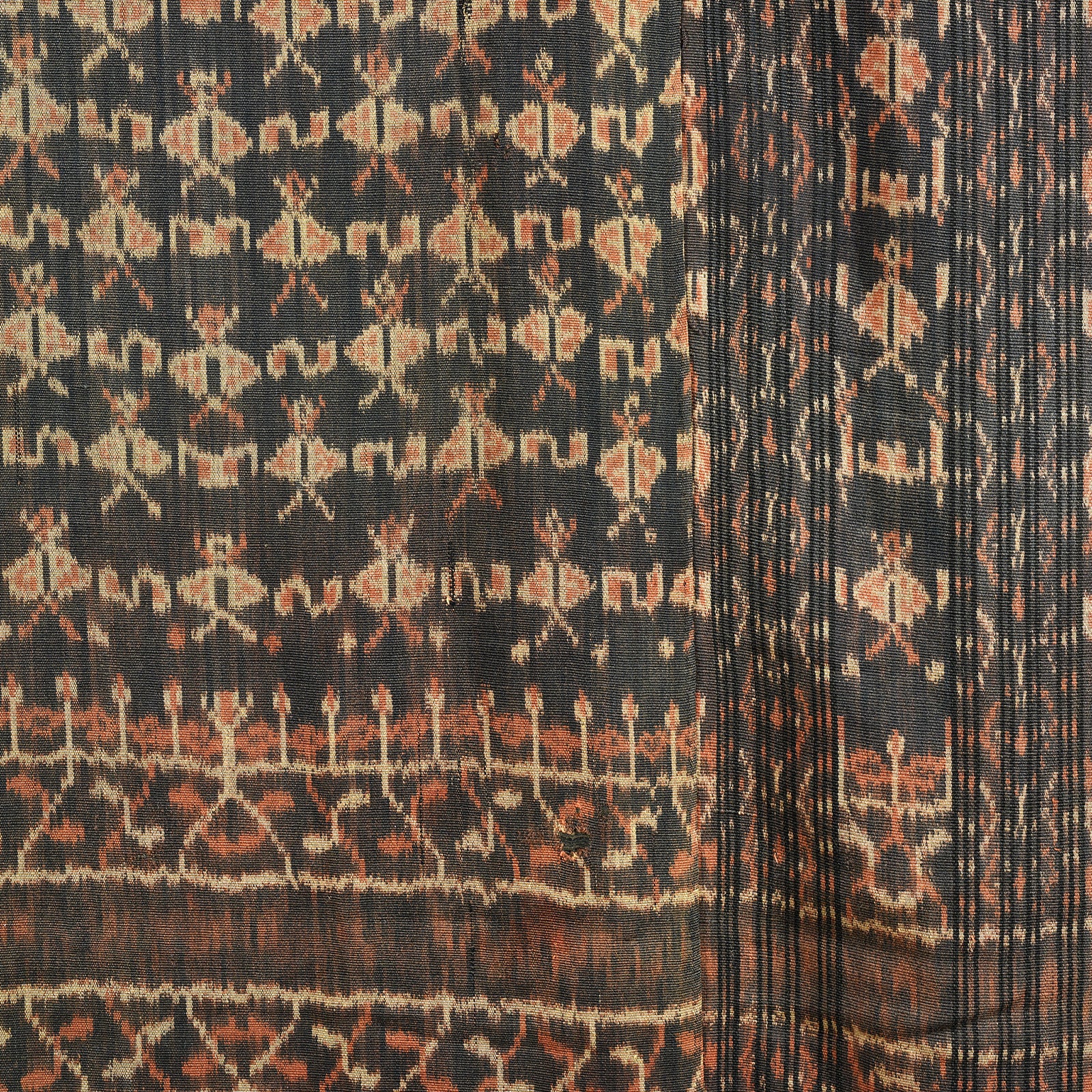 Chai Latte Ikat R-neck Sarong Set