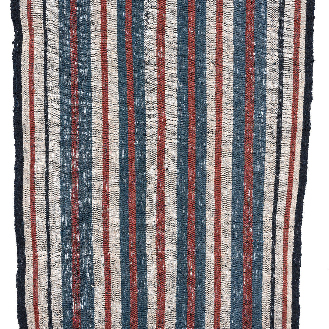 Detail From Scarf - Hand Dyed & Hand woven on a loom - from Lembata | Indigo Antiques
