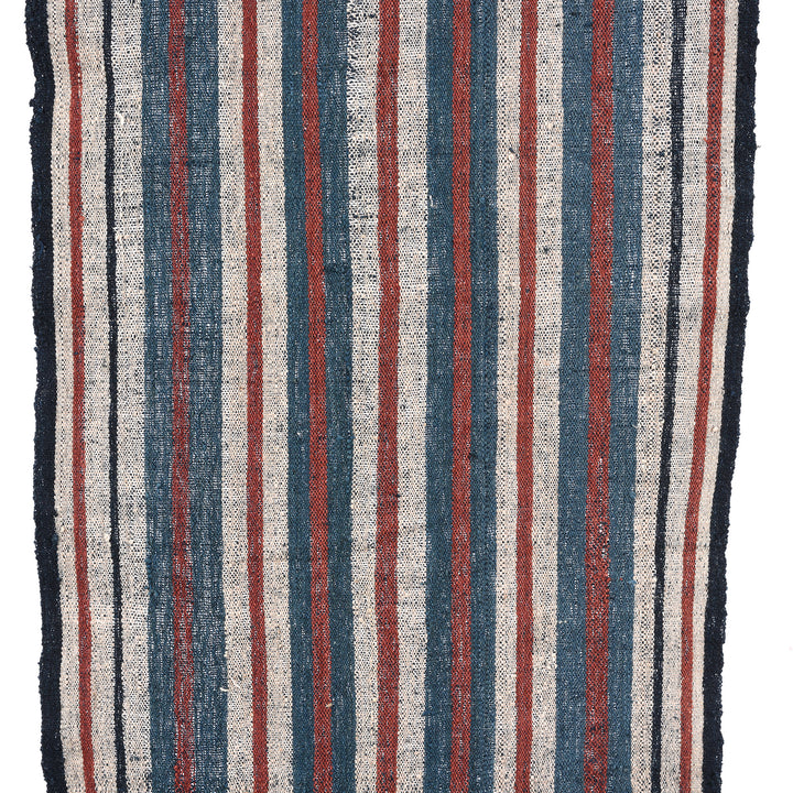 Detail From Scarf - Hand Dyed & Hand woven on a loom - from Lembata | Indigo Antiques