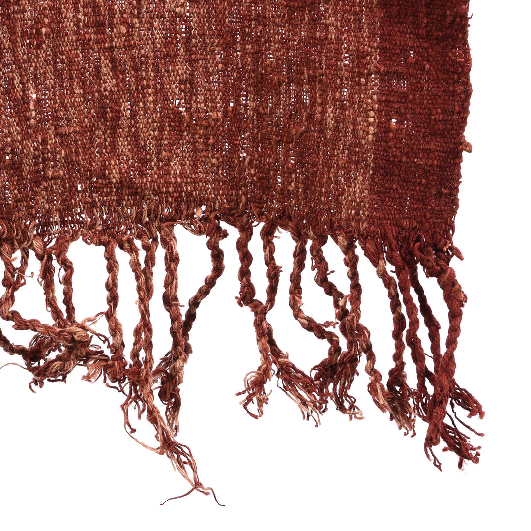 Scarf - Hand Dyed & Hand woven on a loom - from Lembata | Indigo Antiques