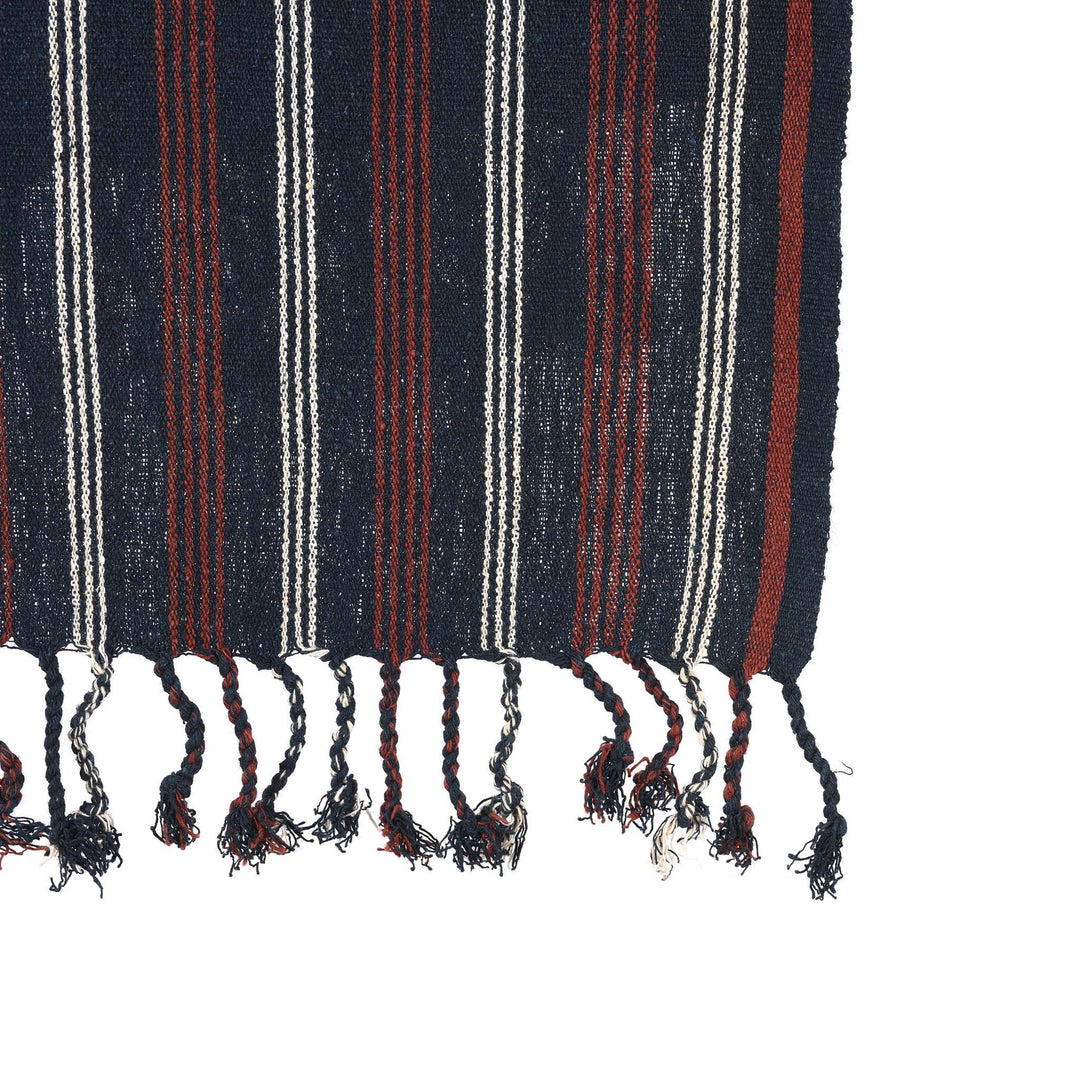 Shawl - Hand Dyed & Hand woven on a loom - from Lembata | Indigo Antiques