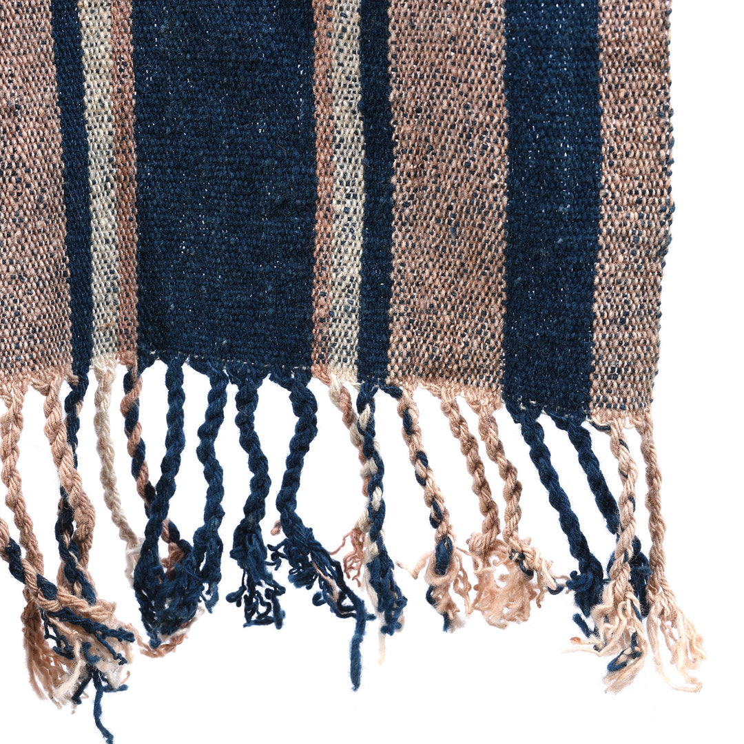 Scarf - Hand Dyed & Hand woven on a loom - from Lembata | Indigo Antiques