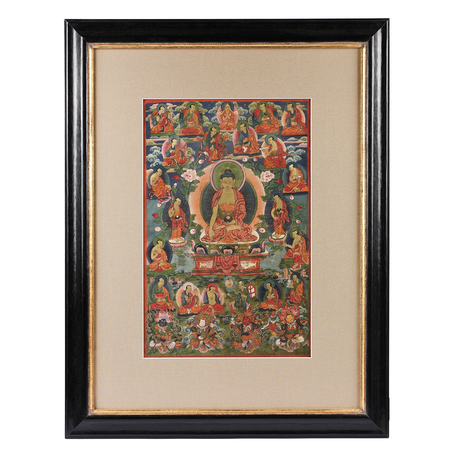 Antique Tibetan Thangka 19thC | Indigo Antiques