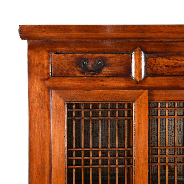 Corner Detail From Korean Noodle Cabinet - Early 20thC | Indigo Antiques