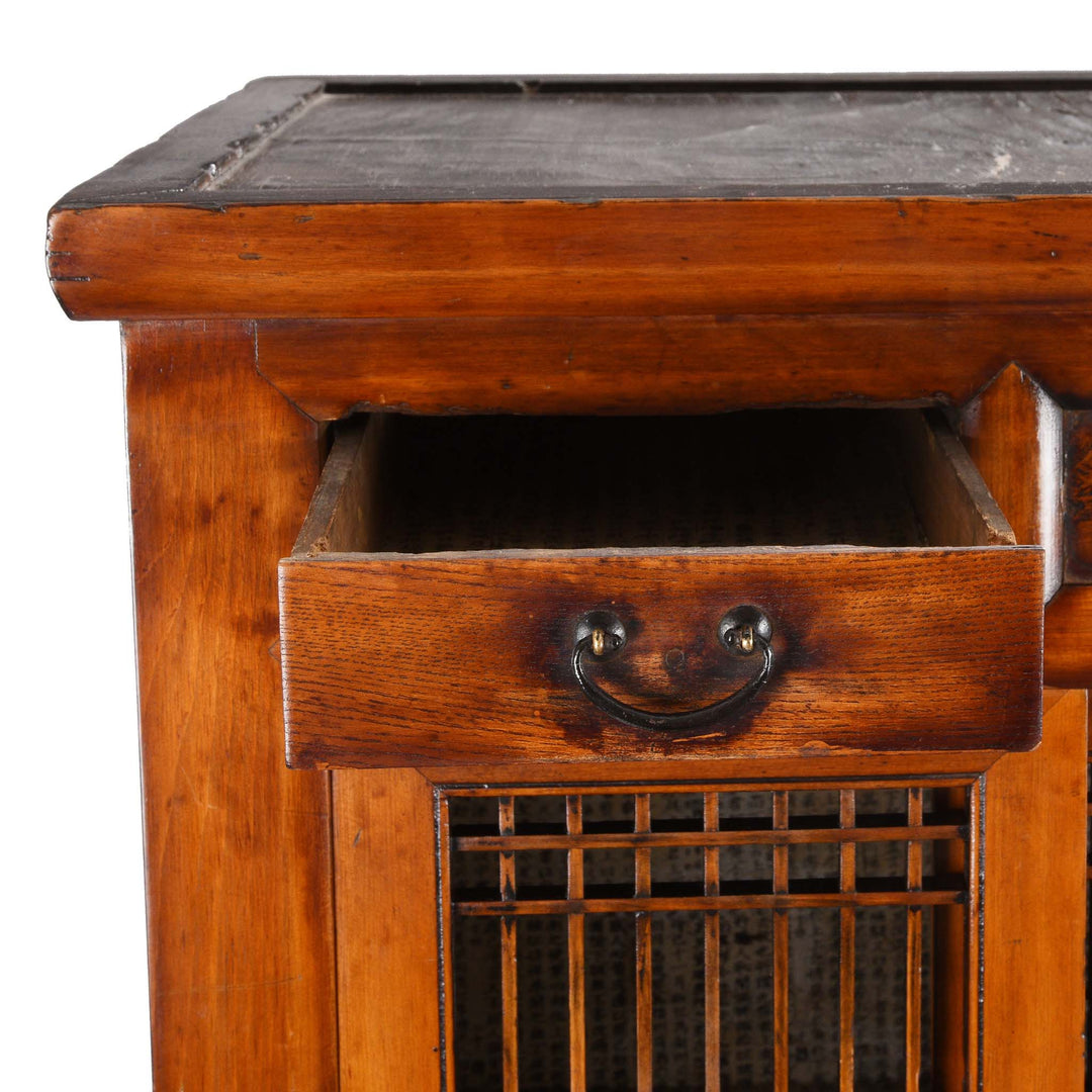 Drawer Detail From Korean Noodle Cabinet - Early 20thC | Indigo Antiques
