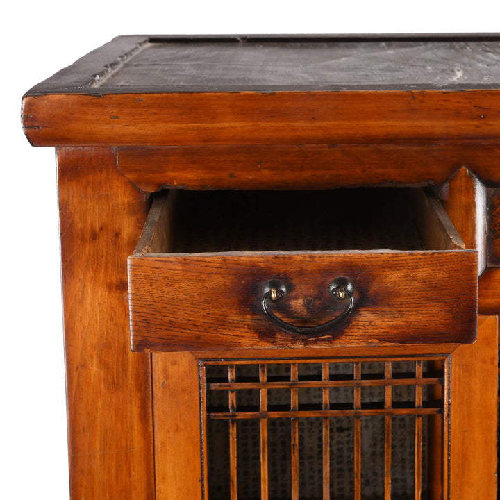 Drawer Detail From Korean Noodle Cabinet - Early 20thC | Indigo Antiques