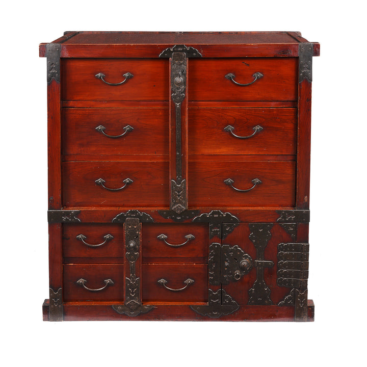 Japanese Kiri Bo Dansu Cabinet - Meiji Period - Ca 1880 | Indigo Antiques