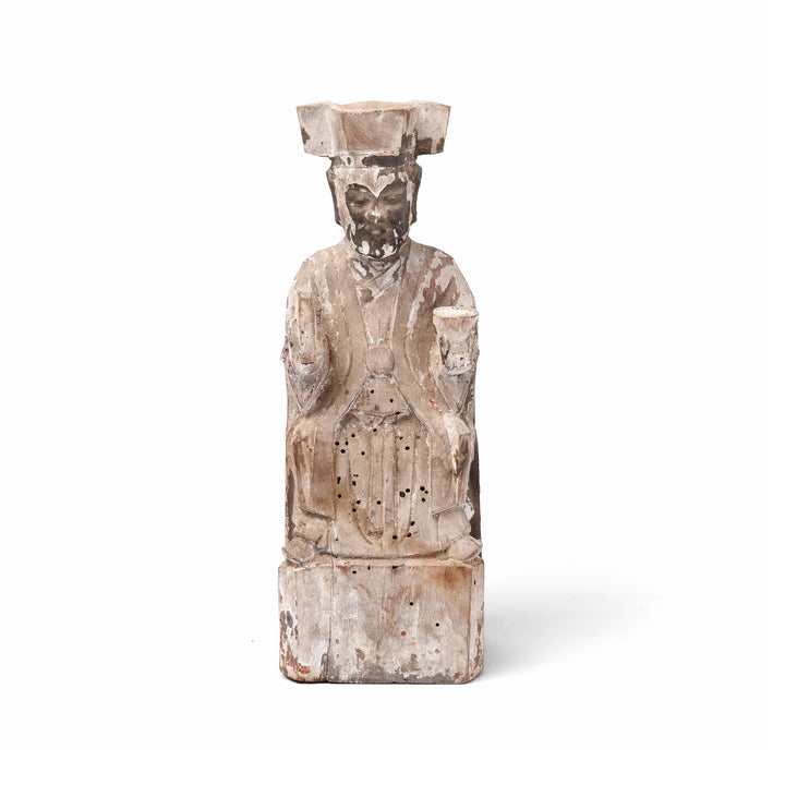 Chinese Immortal or Ancestor Figure - 19thC | Indigo Antiques