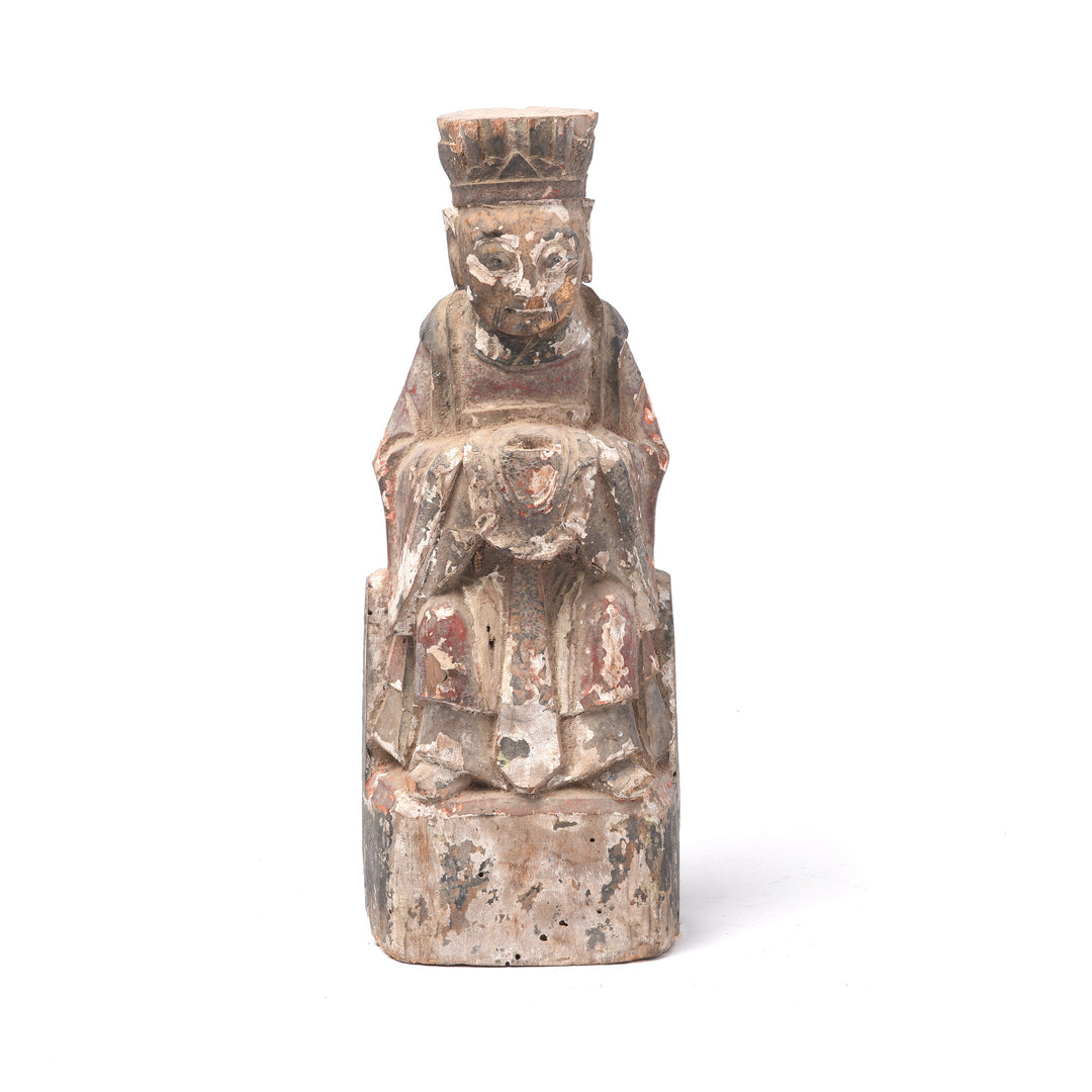 Chinese Immortal or Ancestor Figure - 19thC | Indigo Antiques