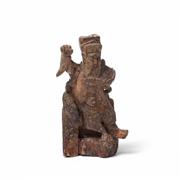 Chinese Immortal or Ancestor Figures - 19thC