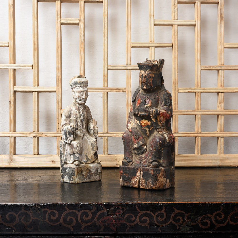 Chinese Immortal or Ancestor Figure - 19thC | Indigo Antiques