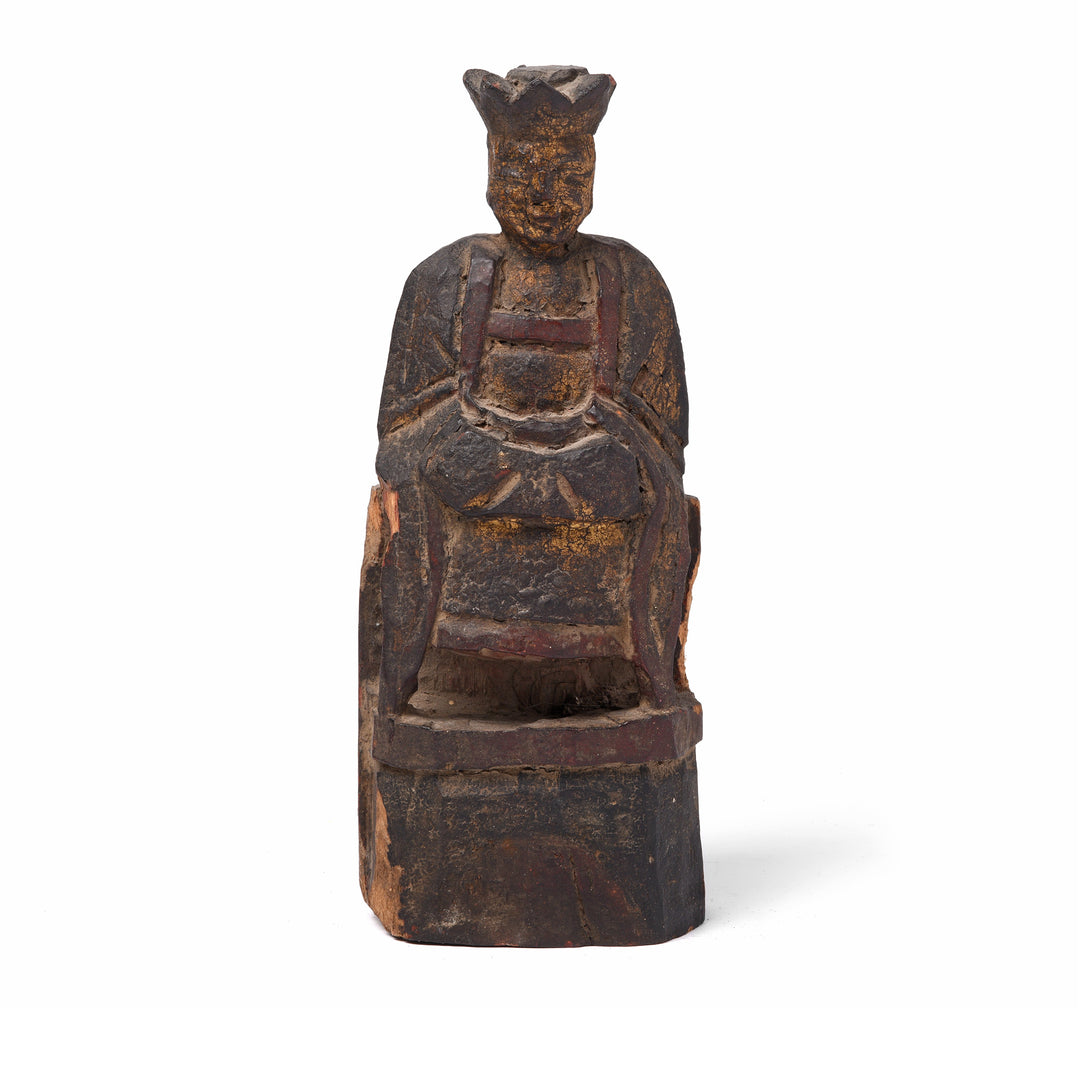 Chinese Immortal or Ancestor Figure - 19thC | Indigo Antiques