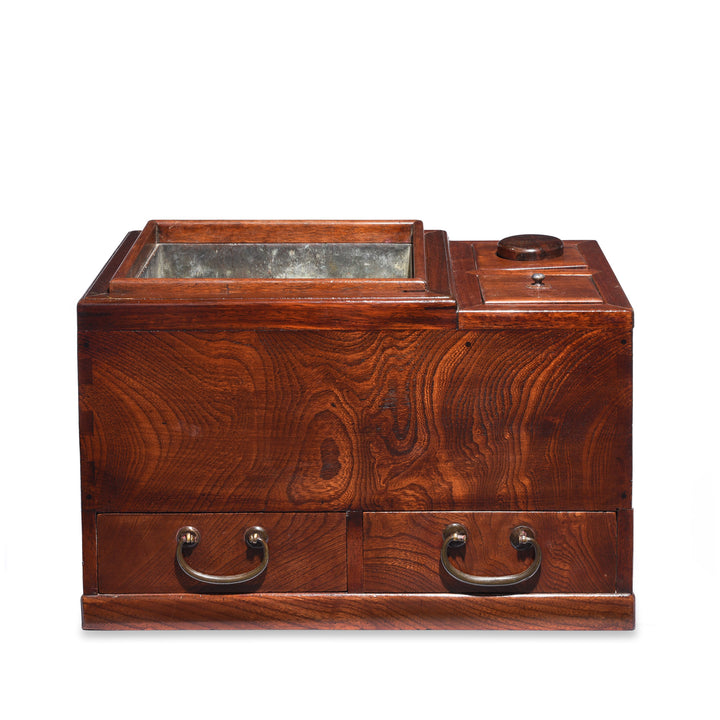 Japanese Zelcova Hibachi - Early 20thC | Indigo Antiques