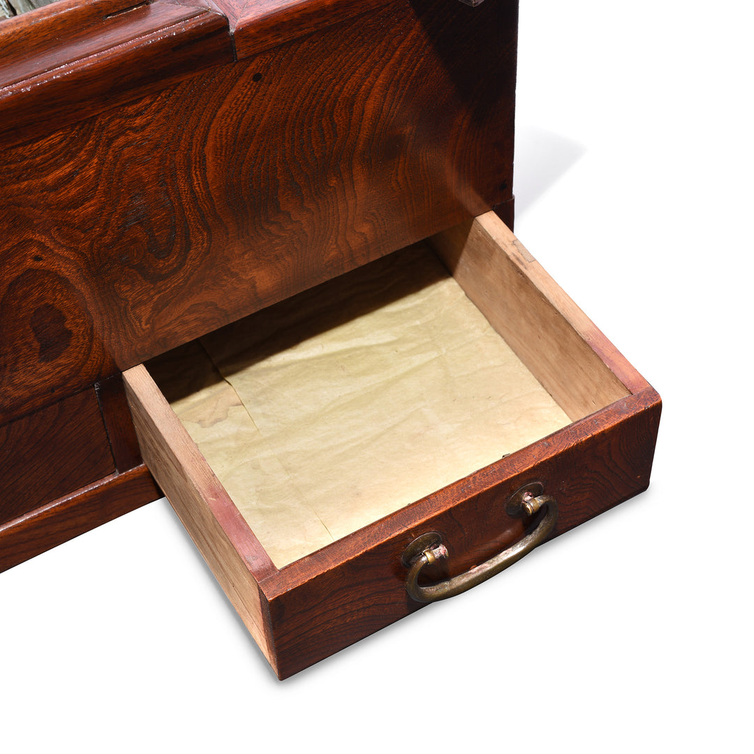 Drawer Interior Of Japanese Zelcova Hibachi - Early 20thC | Indigo Antiques