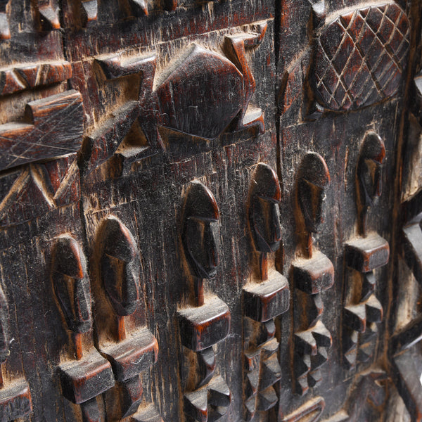 Benin Carved Dogon Door From Mali -19thC