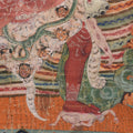 Tibetan Raktayamari & Vajravetali Thangka - 19thC
