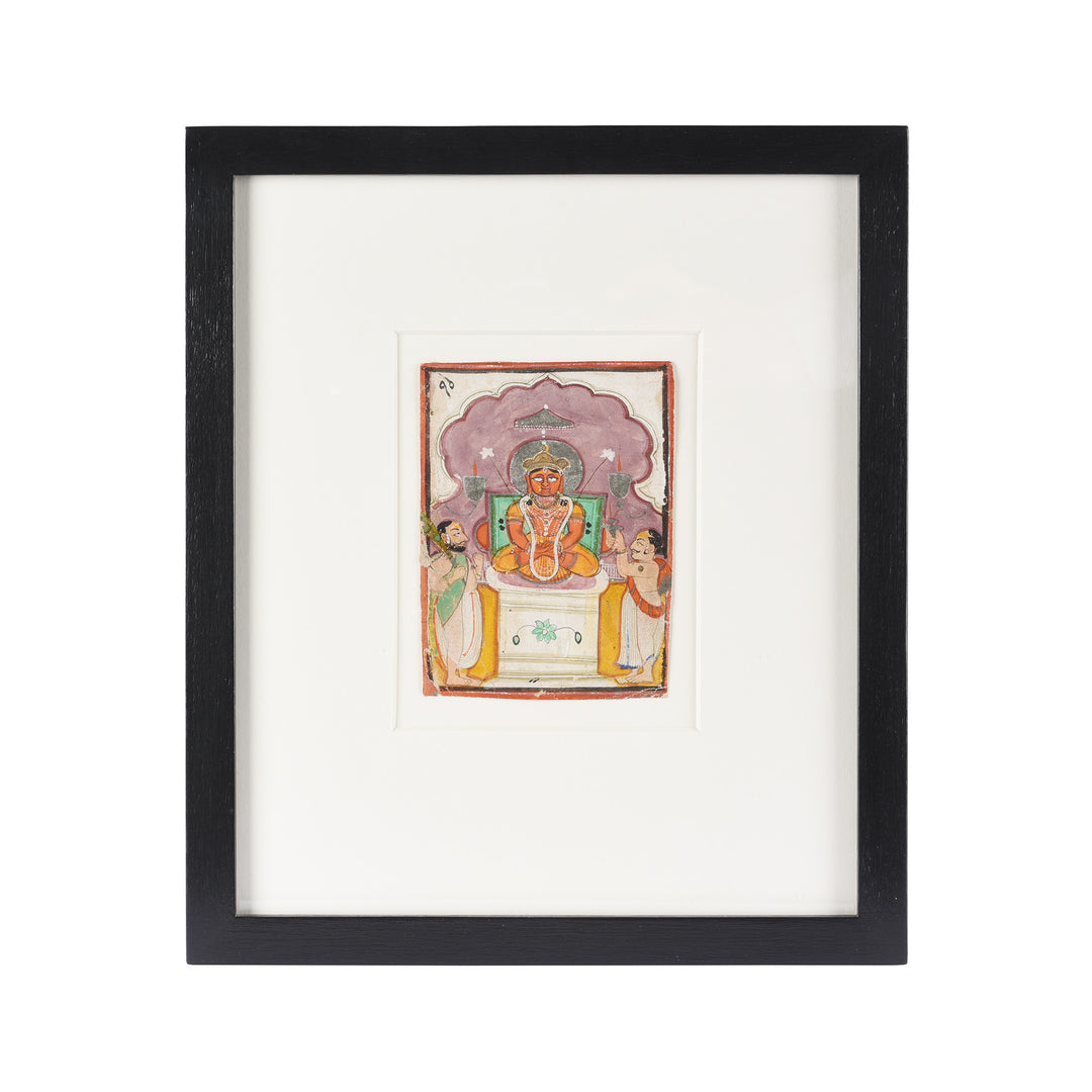 Jain Painting On Cloth From Rajasthan - Ca 1800 | Indigo Antiques