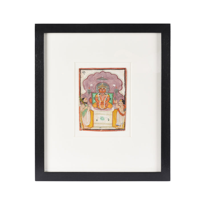 Jain Painting On Cloth From Rajasthan - Ca 1800 | Indigo Antiques