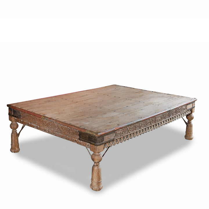 Teak Takhat From Gujarat - 19thC | Indigo Antiques