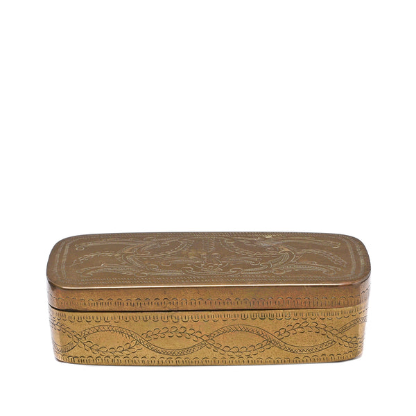 Brass Betel Nut Supari Box from Brunei - Early 20thC