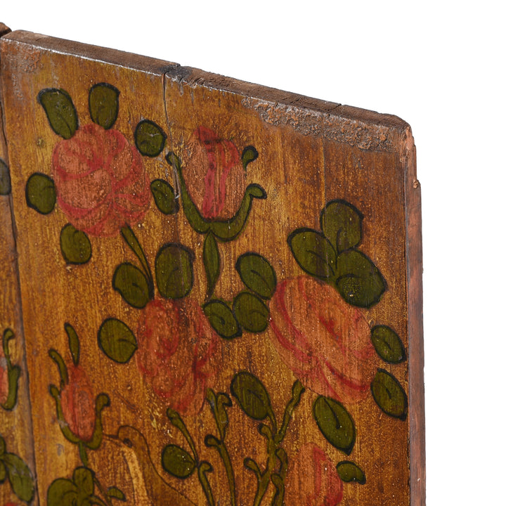 Depth Detail From Old Indian Window From Madhya Pradesh -19thC | Indigo Antiques