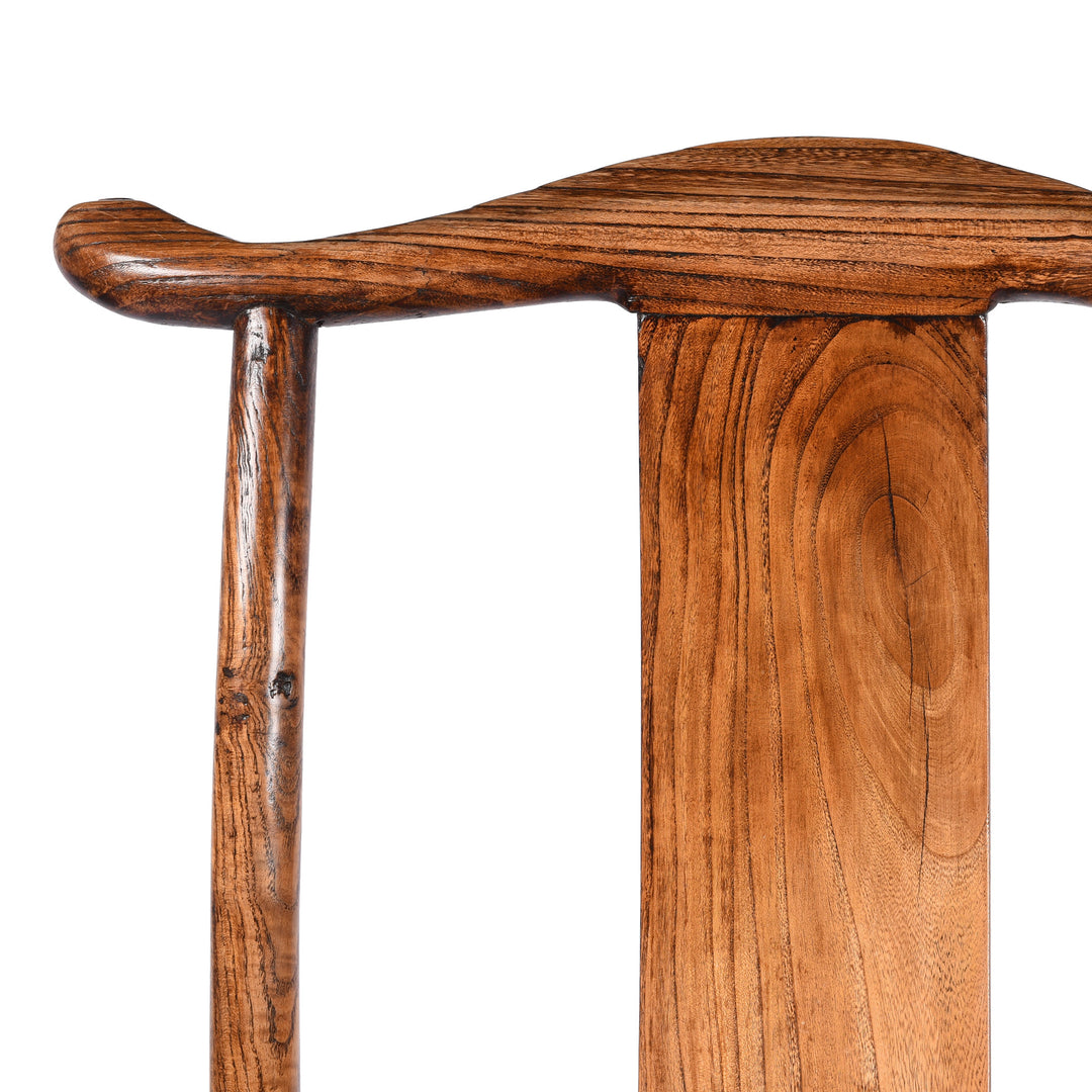 Detail From Walnut Chinese Officials Hat Chair From Shanxi - 19thC | Indigo Antiques