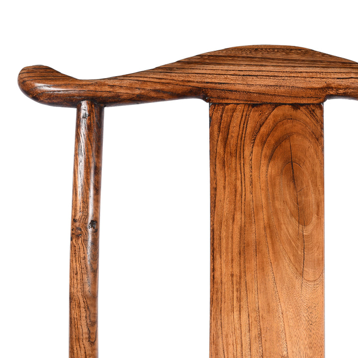 Detail From Walnut Chinese Officials Hat Chair From Shanxi - 19thC | Indigo Antiques