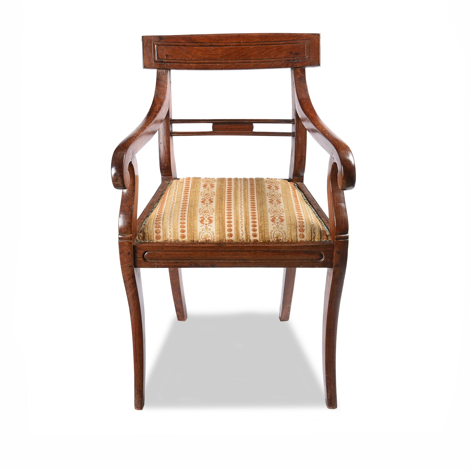 Regency Anglo-Indian Rosewood Chair - 19thC