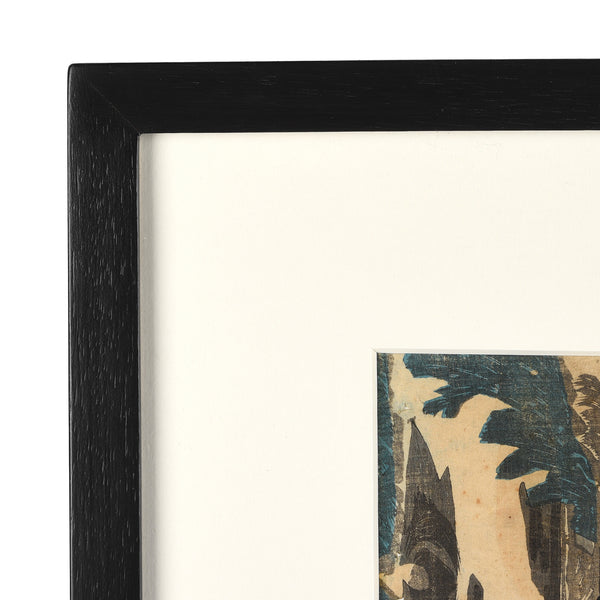 Framed Japanese Woodblock Print of 'Ichikawa Danjuro VIII' By Toyokuni III