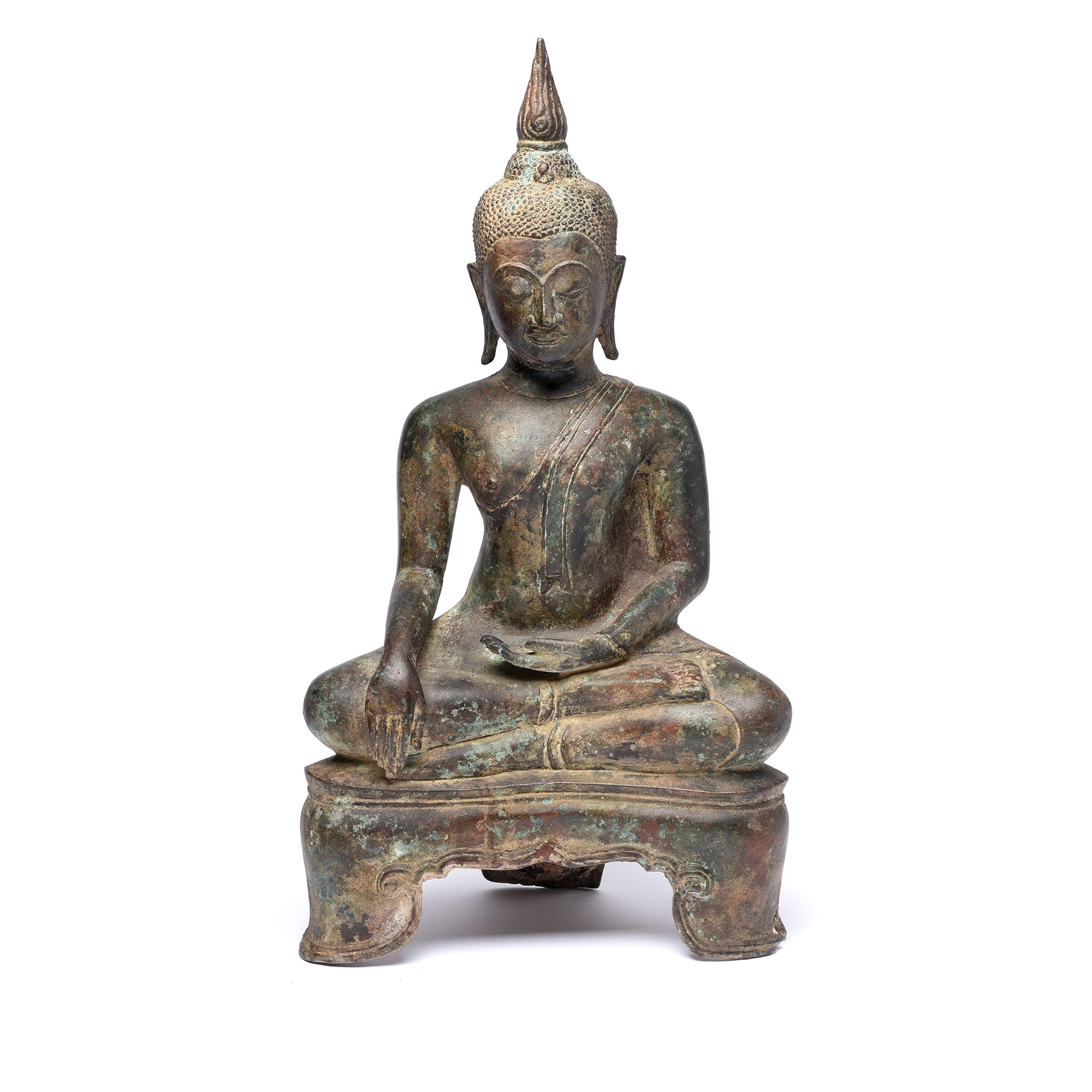 Bronze Buddha From Thailand - Ca 1920 | Indigo Antiques