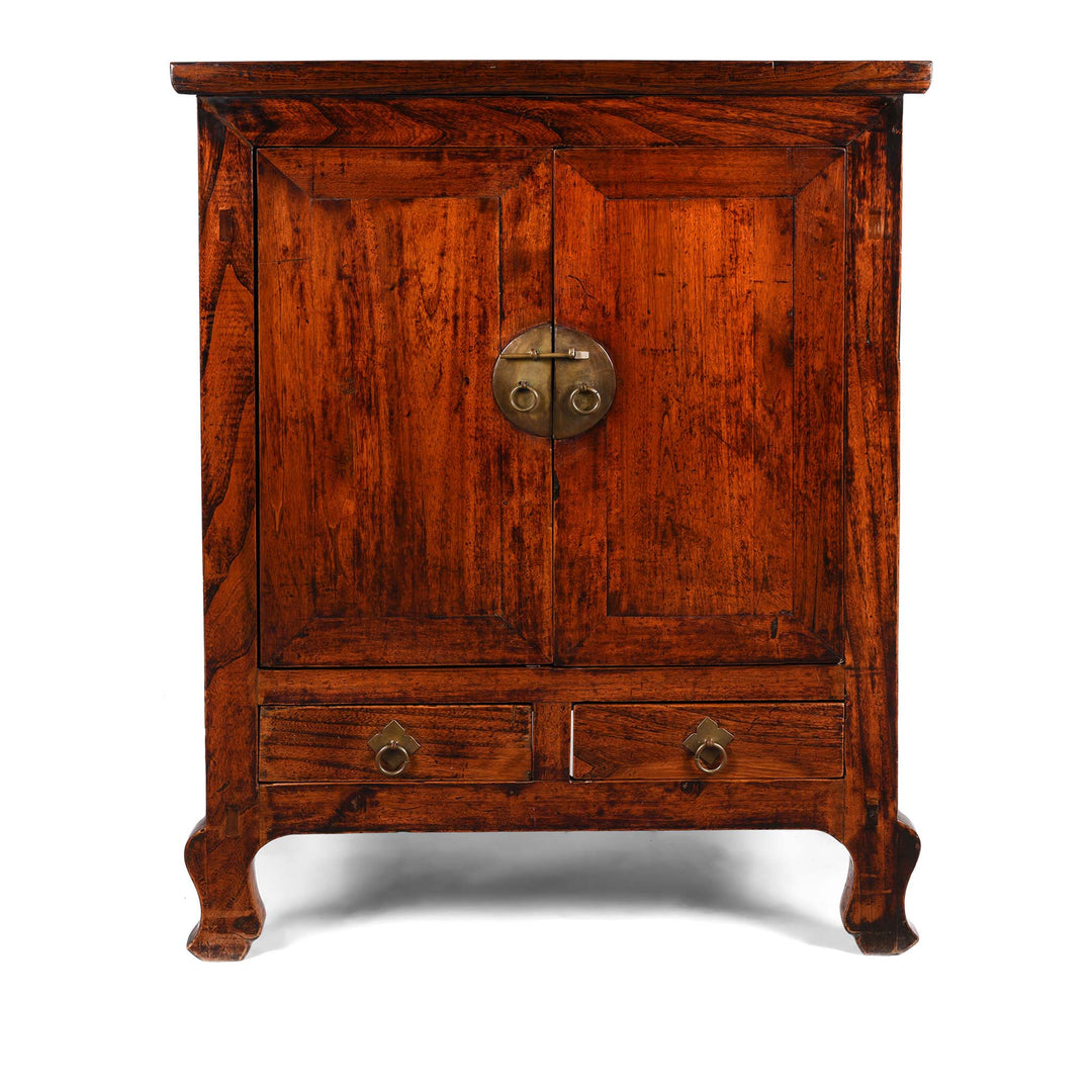 Walnut Chinese Cabinet From Gansu - 19thC | Indigo Antiques