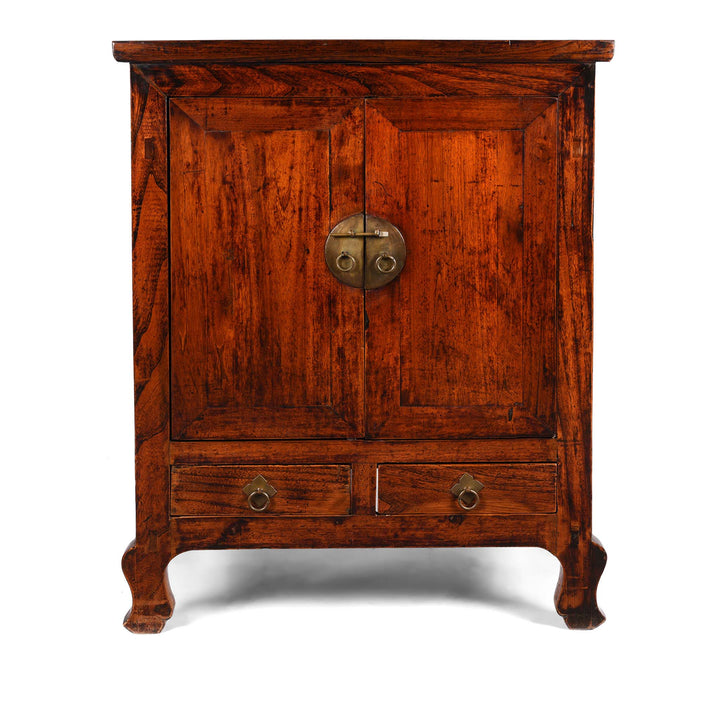 Walnut Chinese Cabinet From Gansu - 19thC | Indigo Antiques