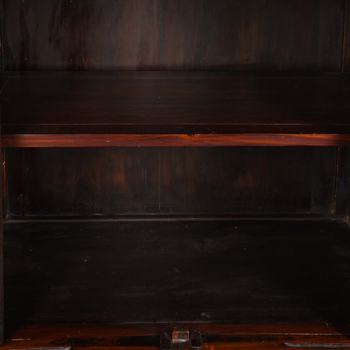 Interior Of Walnut Chinese Cabinet From Gansu - 19thC | Indigo Antiques