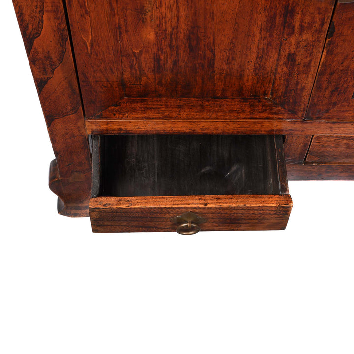 Drawer Interior From Walnut Chinese Cabinet From Gansu - 19thC | Indigo Antiques