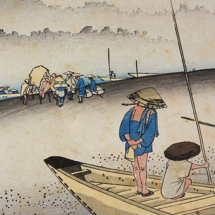 Japanese Woodblock Print -Hiroshige - Edo Period | Indigo Antiques