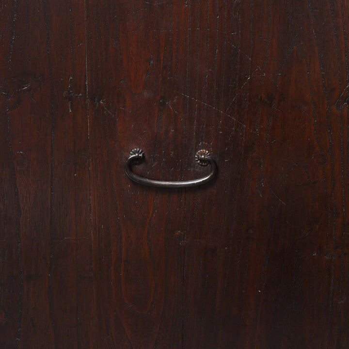 Handle Detail From Japanese Kimono Dansu Chest - Late 19thC | Indigo Antiques