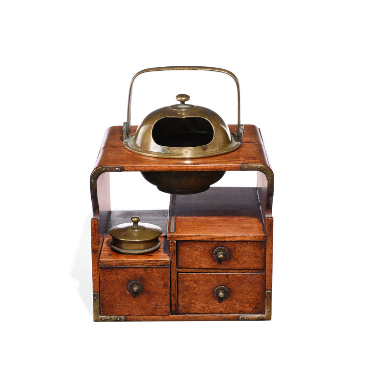 Japanese Zelkova/Elm  Brazier - 19thC | Indigo Antiques