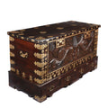 Carved 'Malabar' Chest From Kutch - Mid 19th Century