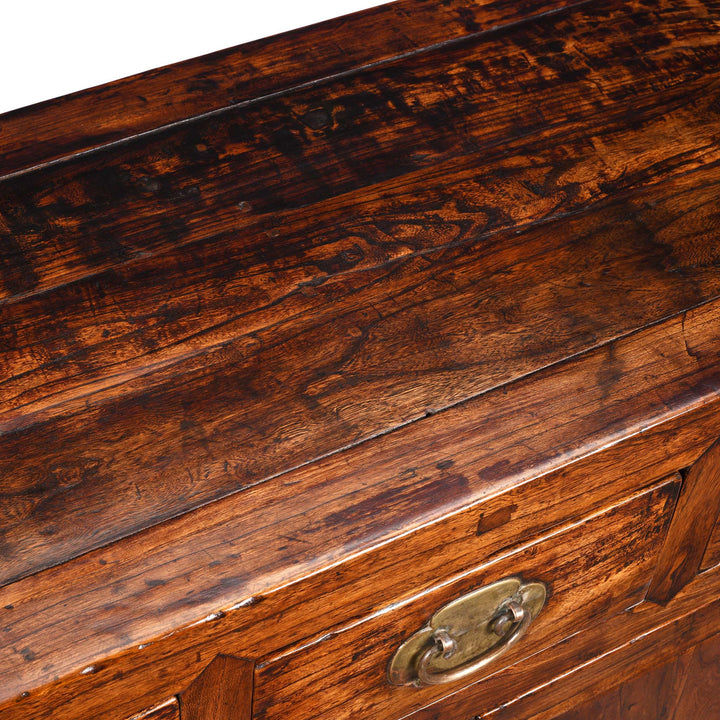 Top View Of Elm & Catalpa Sideboard From Tianjin - 19thC | Indigo Antiques