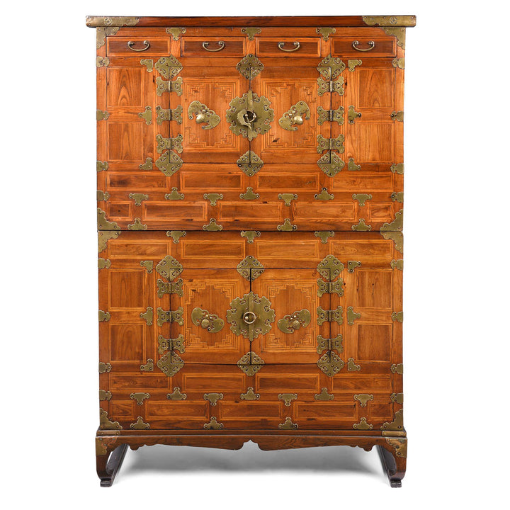 Korean Ich Ung Jang Cabinet - Elm & Cryptomeria - Late 19thC | Indigo Antiques