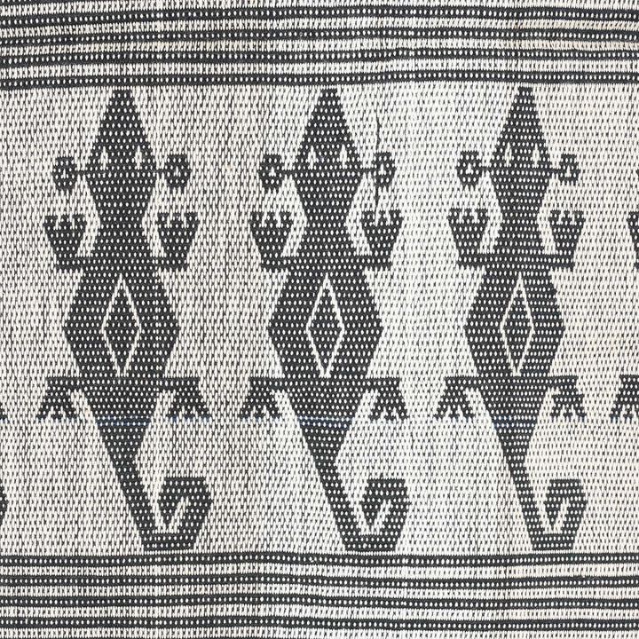 Dragon Detail From Antique Vintage Hand woven Cotton Sash from Selandang - Komodo Dragon Design | Indigo Antiques