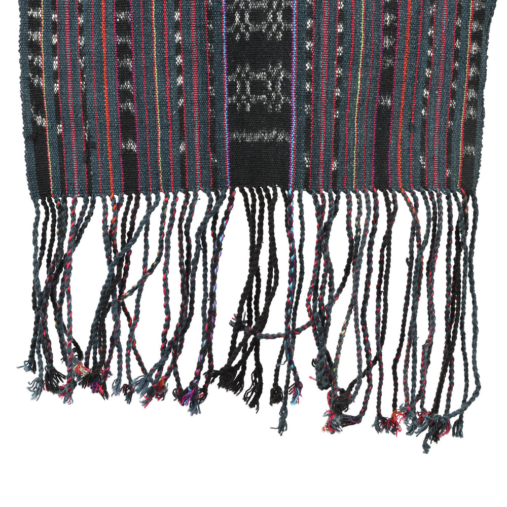 Vintage Hand Woven Cotton Ikat Sash From Sikka District Flores | Indigo Antiques